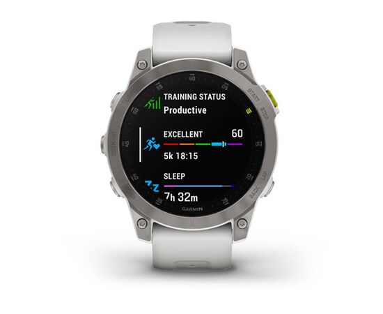 GARMIN EPIX 2 SAPPHIRE – BALTAS TITANAS, 010-02582-21