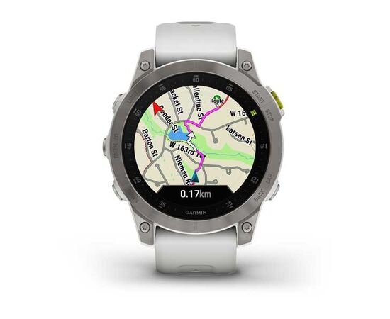 GARMIN EPIX 2 SAPPHIRE – BALTAS TITANAS, 010-02582-21