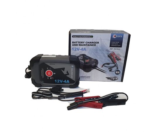 AKUMULIATORIAUS IŠMANUSIS ĮKROVIKLIS ACCU SMART 12V/4A, 845124-A
