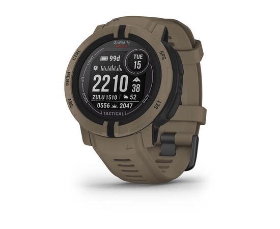 GARMIN INSTINCT 2 SOLAR - TACTICAL EDITION RUDOS SPALVOS, 010-02627-04