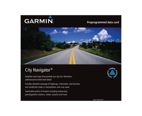 GARMIN CITY NAVIGATOR EUROPE NTU,MICROSD, 010-13088-00