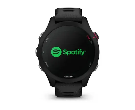 GARMIN FORERUNNER 255S MUSIC, 010-02641-32, JUODOS SPALVOS, 010-02641-32