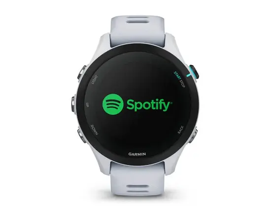 GARMIN FORERUNNER 255S MUSIC BALTOJO AKMENS SPALVOS, 010-02641-33