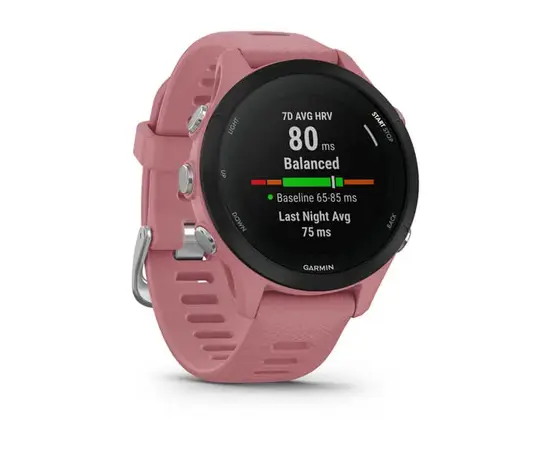 GARMIN FORERUNNER 255S šVIESIAI RAUSVOS SPALVOS, 010-02641-13