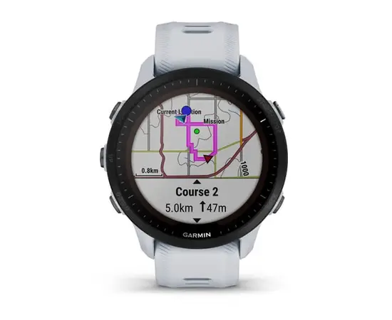 GARMIN FORERUNNER 955 BALTOJO AKMENS SPALVOS, 010-02638-31