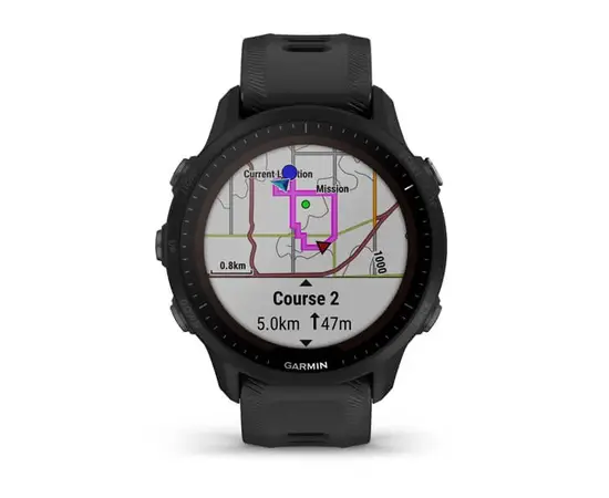GARMIN FORERUNNER 955 SOLAR JUODOS SPALVOS, 010-02638-20