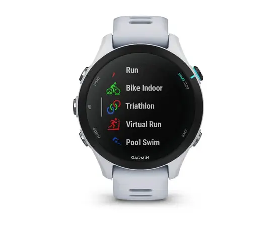 GARMIN FORERUNNER 255S MUSIC BALTOJO AKMENS SPALVOS, 010-02641-33
