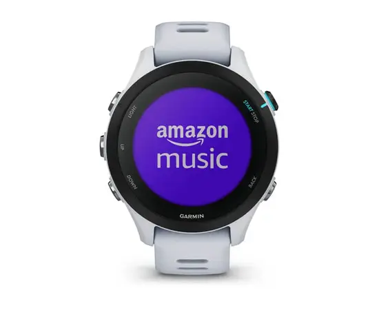 GARMIN FORERUNNER 255S MUSIC BALTOJO AKMENS SPALVOS, 010-02641-33
