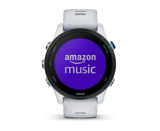 GARMIN FORERUNNER 255 MUSIC BALTOJO AKMENS SPALVOS, 010-02641-31