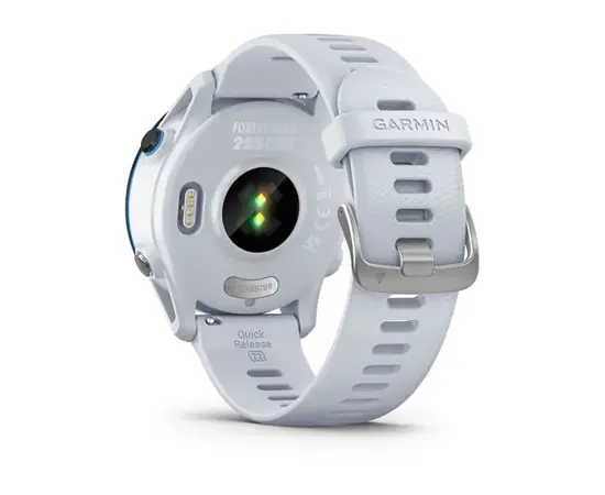 GARMIN FORERUNNER 255 MUSIC BALTOJO AKMENS SPALVOS, 010-02641-31