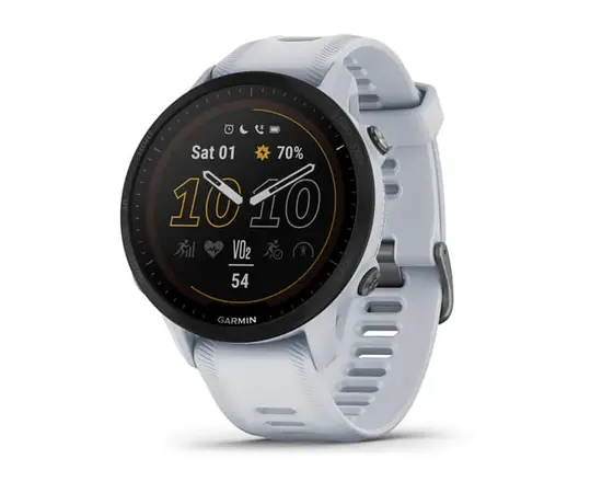 GARMIN FORERUNNER 955 SOLAR BALTOJO AKMENS SPALVOS, 010-02638-21