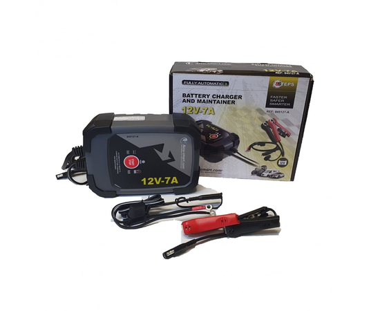 IšMANUS AKUMULIATORIAUS įKROVIKLIS ACCU SMART 12V/7A, 845127-A