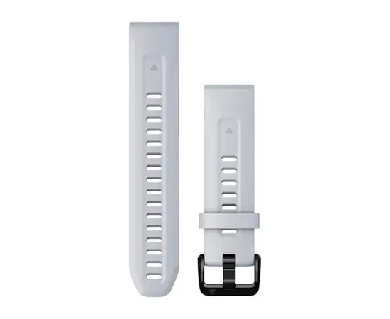 GARMIN QUICKFIT 20 MM BALTOJO AKMENS SILIKONINė APYRANKė, 010-13102-03