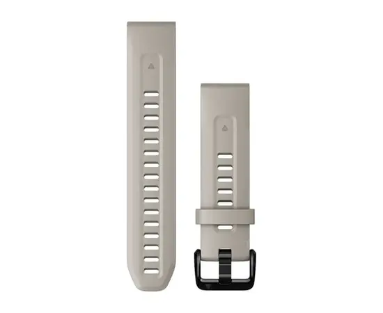 GARMIN QUICKFIT 20 MM šVIESAUS SMėLIO SILIKONINė APYRANKė, 010-13102-04