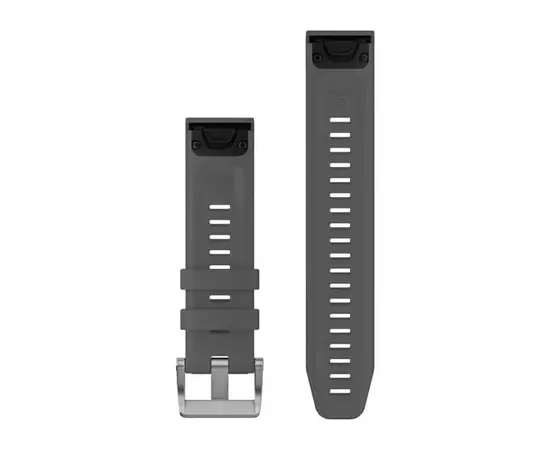 GARMIN QUICKFIT 22MM SKALūNO PILKA SILIKONINė NARDYMO APYRANKė, 010-13113-00
