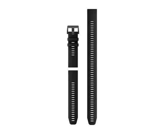 GARMIN QUICKFIT 22MM JUODA SILIKONINė NARDYMO APYRANKė, 010-13113-02