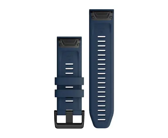 GARMIN QUICKFIT 26MM TAMSIAI MėLYNA SILIKONINė APYRANKė, 010-13117-31