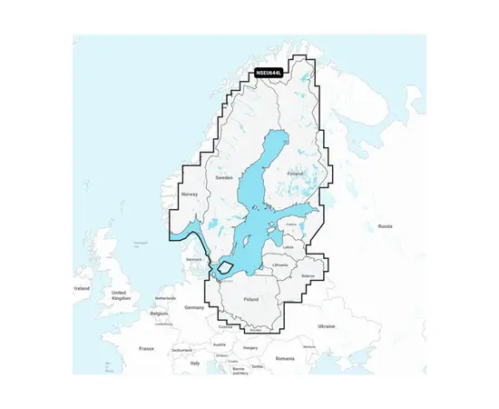 GARMIN NAVIONICS+ BALTIJOS JūROS JūRLAPIAI, 010-C1273-20