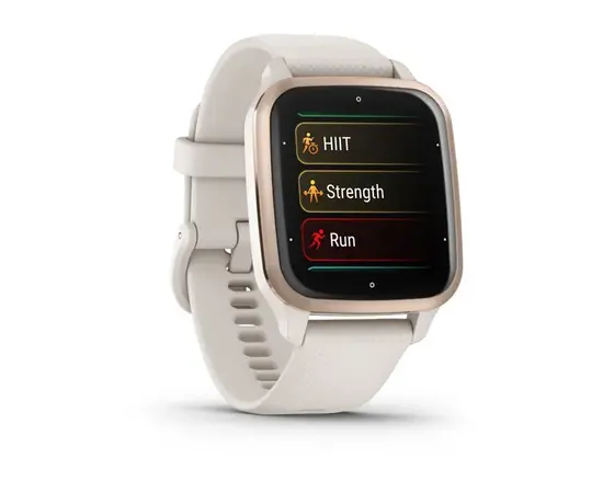 GARMIN VENU SQ 2 MUSIC RAUSVAI ORANžINIO AUKSO SPALVOS, 010-02700-11