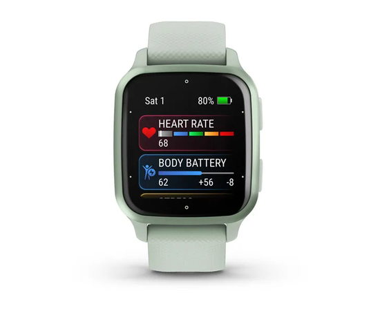 GARMIN VENU SQ 2 ŠALTOS MėTų SPALVOS, 010-02701-12