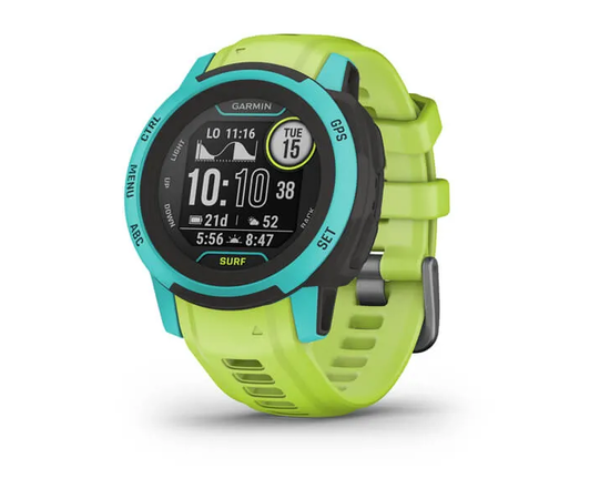 GARMIN INSTINCT 2S - SURF EDITION WAIKIKI SPALVOS, 010-02563-02