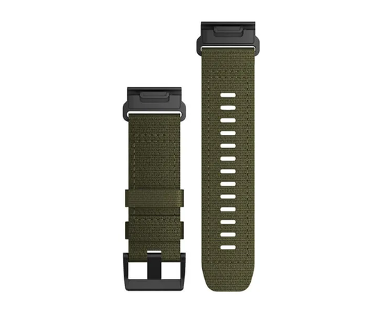 GARMIN QUICKFIT 26MM TAKTINė žALIA NAILONINė APYRANKė, 010-13010-10