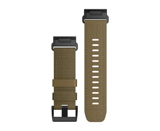 GARMIN QUICKFIT 26MM TAKTINė RUDA NAILONINė APYRANKė, 010-13010-11