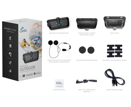 CARDO PACKTALK OUTDOOR WHITE, SP000010