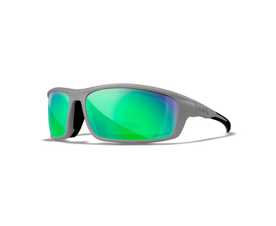 WILEY X GRID AKINIAI, CAPTIVATE POLARIZED - GREEN, CCGRD07