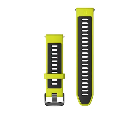 GARMIN FORERUNNER 22MM GELTONAI JUODOS SPALVOS APYRANKė, 010-11251-AE