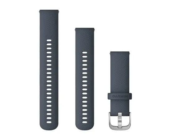 GARMIN GREITAI ATSEGAMA 22MM GRANITO MėLYNA SILIKONINė APYRANKė, 010-12932-2F