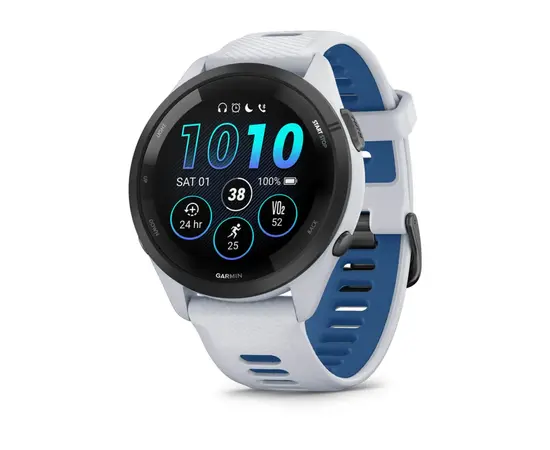 IšMANUSIS LAIKRODIS GARMIN FORERUNNER 265 BALTOJO AKMENS SPALVOS, 010-02810-11