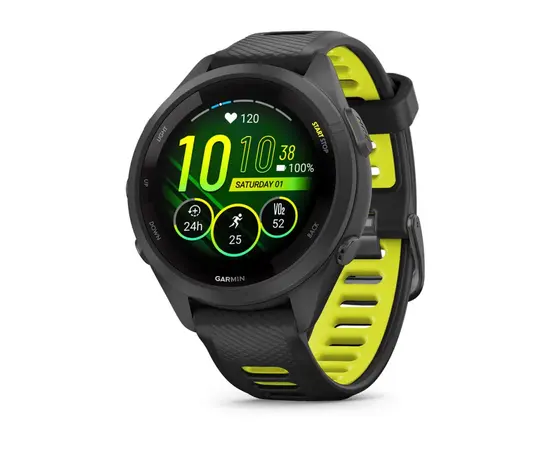 IšMANUSIS LAIKRODIS GARMIN FORERUNNER 265S JUODOS SPALVOS, 010-02810-13