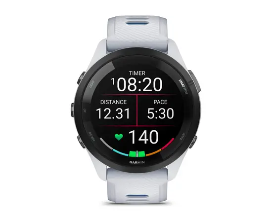 IšMANUSIS LAIKRODIS GARMIN FORERUNNER 265 BALTOJO AKMENS SPALVOS, 010-02810-11