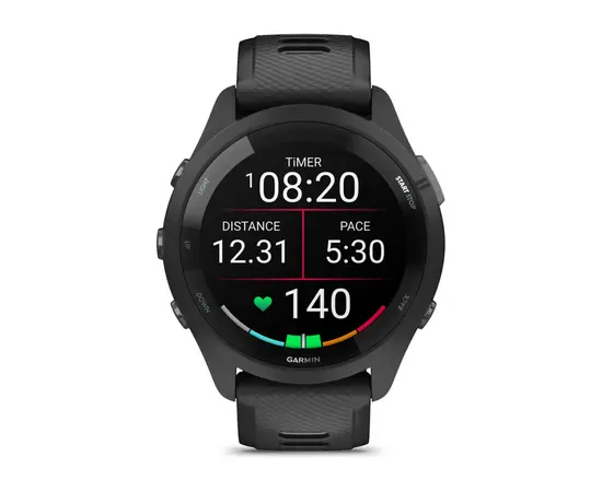 IšMANUSIS LAIKRODIS GARMIN FORERUNNER 265 JUODOS SPALVOS, 010-02810-10