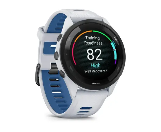 IšMANUSIS LAIKRODIS GARMIN FORERUNNER 265 BALTOJO AKMENS SPALVOS, 010-02810-11