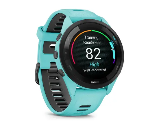 IšMANUSIS LAIKRODIS GARMIN FORERUNNER 265 žALSVAI MėLYNOS SPALVOS, 010-02810-12