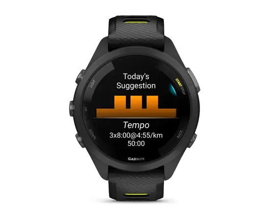 IšMANUSIS LAIKRODIS GARMIN FORERUNNER 265S JUODOS SPALVOS, 010-02810-13