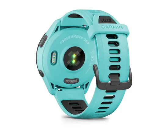 IšMANUSIS LAIKRODIS GARMIN FORERUNNER 265 žALSVAI MėLYNOS SPALVOS, 010-02810-12