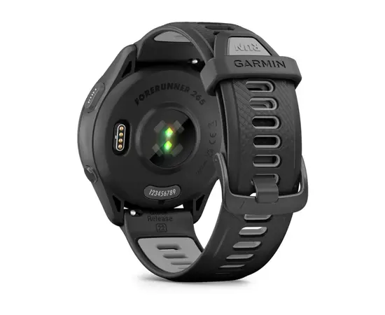 IšMANUSIS LAIKRODIS GARMIN FORERUNNER 265 JUODOS SPALVOS, 010-02810-10
