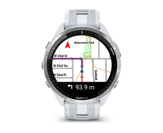 IšMANUSIS LAIKRODIS GARMIN FORERUNNER 965, BALTOJO AKMENS SPALVOS, 010-02809-11