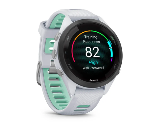 IšMANUSIS LAIKRODIS GARMIN FORERUNNER 265S, BALTOJO AKMENS SPALVOS, 010-02810-14