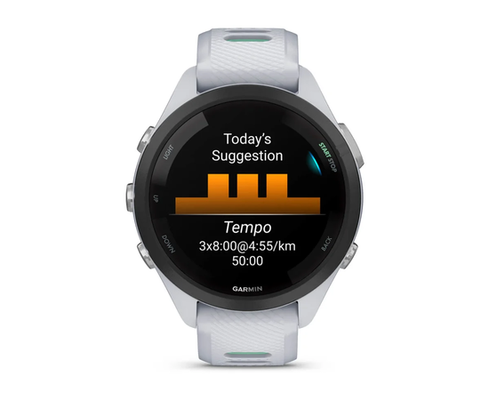 IšMANUSIS LAIKRODIS GARMIN FORERUNNER 265S, BALTOJO AKMENS SPALVOS, 010-02810-14
