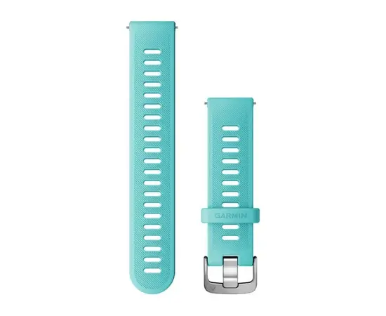 GARMIN GREITAI ATSEGAMA 20 MM AQUA RAIžYTA SILIKONINė APYRANKė, 010-11251-9R