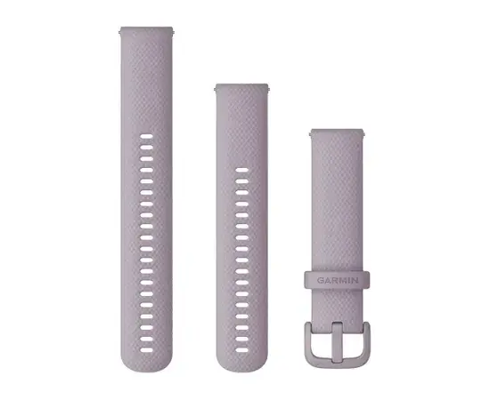 GARMIN GREITAI ATSEGAMA 20 MM ORCHIDėJų SILIKONINė APYRANKė, 010-13021-02