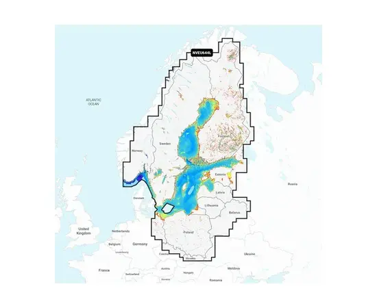 GARMIN NAVIONICS VISION+ BALTIJOS JūROS JūRLAPIAI, 010-C1273-00