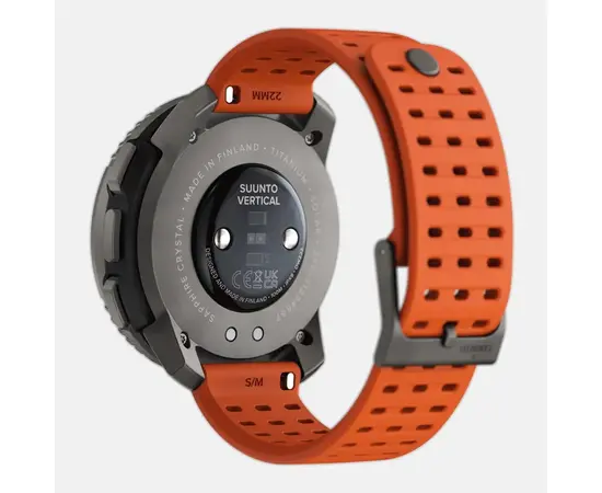 SUUNTO VERTICAL SOLAR TITANIUM UOLų SPALVOS SPORTINIS LAIKRODIS, SS050861000