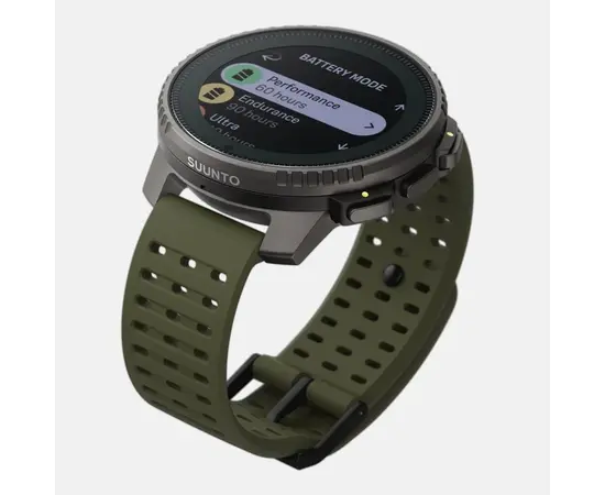 SUUNTO VERTICAL SOLAR TITANIUM ŽALIOS SPALVOS SPORTINIS LAIKRODIS, SS050859000