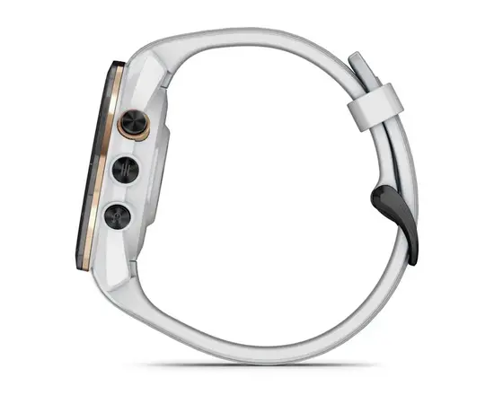 GARMIN APPROACH S70, JUODAS SU BALTU SILIKONINIU DIRžELIU, 010-02746-10