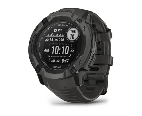 GARMIN INSTINCT 2X SOLAR GRAFITO SPALVOS, 010-02805-00